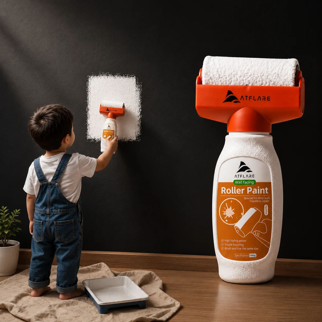 ATFLARE Instant Wall Repair Paint Roller - view 6