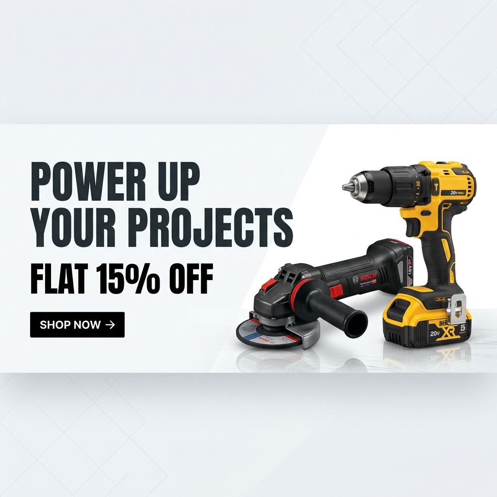 Power Up Your Projects - Flat 15% OFF